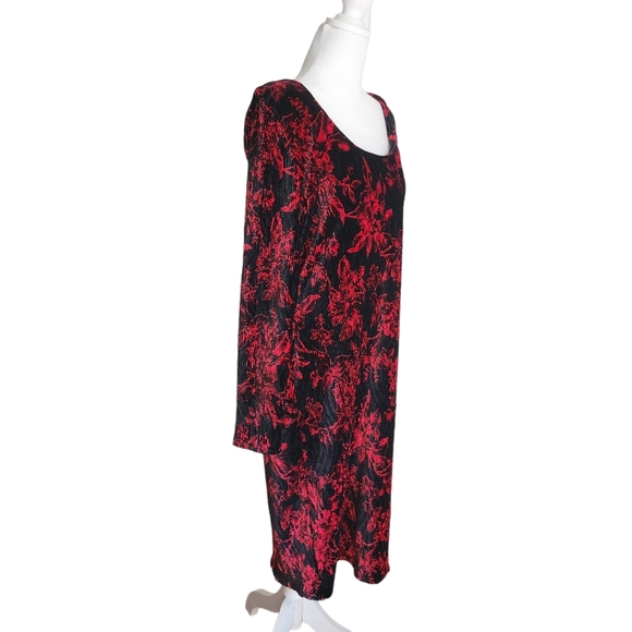 EUC Anthropologie | HD in Paris Diedre Floral Velvet Column Dress - Picture 6 of 13